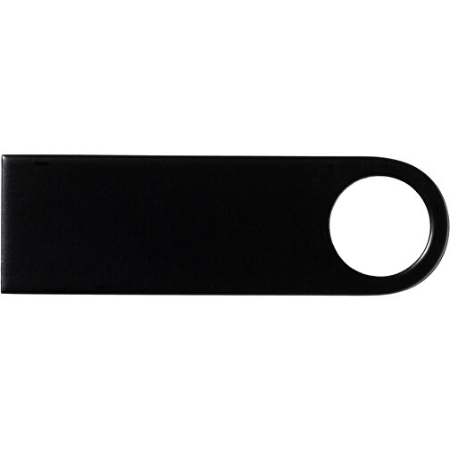 USB-Stick Metall 8GB Bunt , Promo Effects MB , schwarz MB , 8 GB , Metall MB , 3 - 10 MB/s MB , 3,90cm x 0,40cm x 1,20cm (Länge x Höhe x Breite), Bild 2