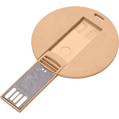 USB-Stick CHIP Eco 2.0 64GB Mit Verpackung , Promo Effects MB , natur MB , 65 GB , Mais/Kunststoff MB , 3 - 10 MB/s MB , , Bild 2