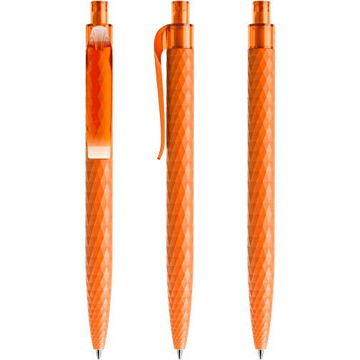 Prodir QS01 PMT Push Kugelschreiber , Prodir, orange, Kunststoff, 14,10cm x 1,60cm (Länge x Breite), Bild 6
