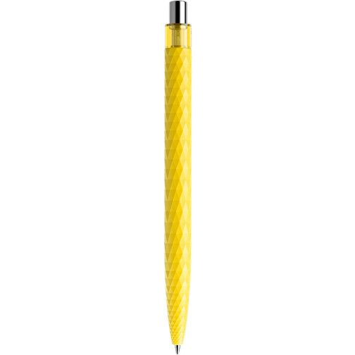Prodir QS01 PMT Push Kugelschreiber , Prodir, lemon/silber poliert, Kunststoff/Metall, 14,10cm x 1,60cm (Länge x Breite), Bild 3