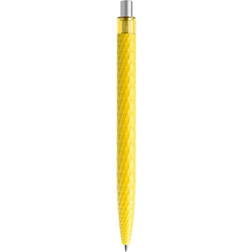 Prodir QS01 PMT Push Kugelschreiber , Prodir, lemon/silber satiniert, Kunststoff/Metall, 14,10cm x 1,60cm (Länge x Breite), Bild 3