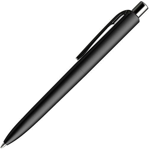 Prodir DS8 PMM Push Kugelschreiber , Prodir, schwarz/silber poliert, Kunststoff/Metall, 14,10cm x 1,50cm (Länge x Breite), Bild 4