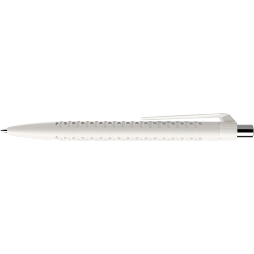 Prodir QS40 PMP Push Kugelschreiber , Prodir, weiß/silber, Kunststoff/Metall, 14,10cm x 1,60cm (Länge x Breite), Bild 5