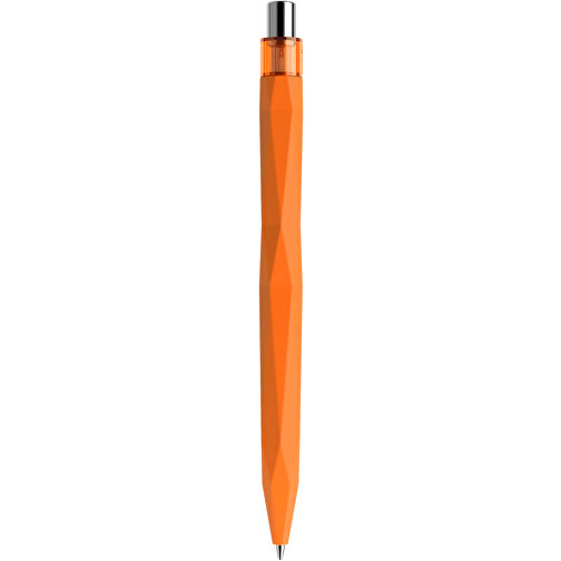Prodir QS20 PRT Push Kugelschreiber , Prodir, orange / silber poliert, Kunststoff/Metall, 14,10cm x 1,60cm (Länge x Breite), Bild 3