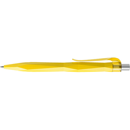 Prodir QS20 PMT Push Kugelschreiber , Prodir, lemon / silber satiniert, Kunststoff/Metall, 14,10cm x 1,60cm (Länge x Breite), Bild 5