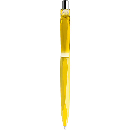 Prodir QS20 PMT Push Kugelschreiber , Prodir, lemon / silber poliert, Kunststoff/Metall, 14,10cm x 1,60cm (Länge x Breite), Bild 1