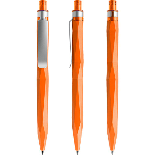 Prodir QS20 PMS Push Kugelschreiber , Prodir, orange, Kunststoff/Metall, 14,10cm x 1,60cm (Länge x Breite), Bild 6