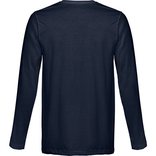 THC BUCHAREST. Herren Langarm T-Shirt , dunkelblau, 100% Baumwolle, XXL, 78,00cm x 61,00cm (Länge x Breite), Bild 2