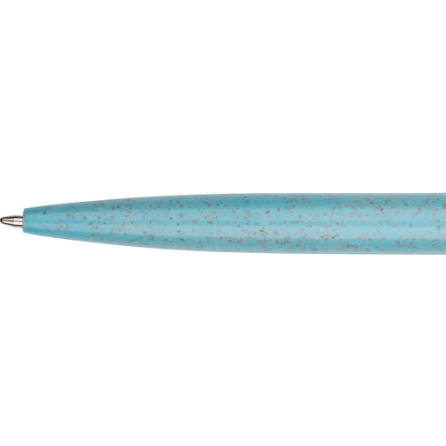 Kugelschreiber Sao Paulo Express , Promo Effects, blau, Weizenstroh, Kunststoff, 13,90cm (Länge), Bild 8