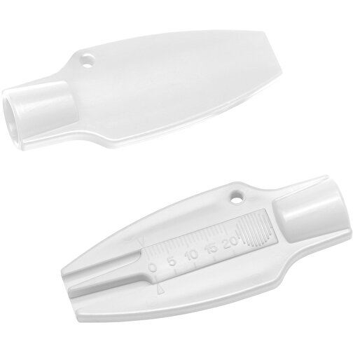 Däckmätare för mönsterdjup med nyckel för ventilkapslar, Bild 1