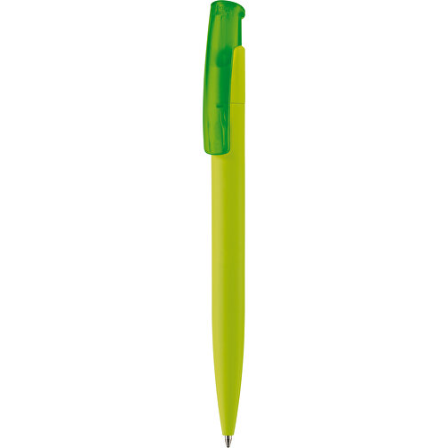 Kugelschreiber Avalon Soft-Touch , hellgrün, ABS, 14,60cm (Länge), Bild 1