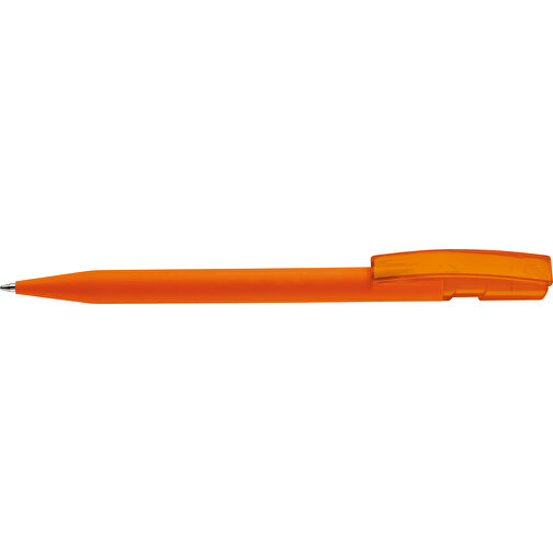 Kugelschreiber Nash Soft-Touch , orange, ABS, 14,50cm (Länge), Bild 3