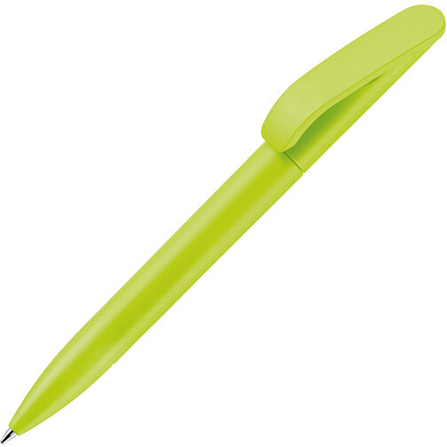 Kugelschreiber Slash Soft-Touch Hergestellt In Deutschland , hellgrün, ABS, 14,50cm (Länge), Bild 2