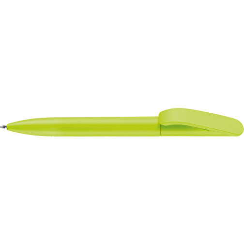 Kugelschreiber Slash Soft-Touch Hergestellt In Deutschland , hellgrün, ABS, 14,50cm (Länge), Bild 3
