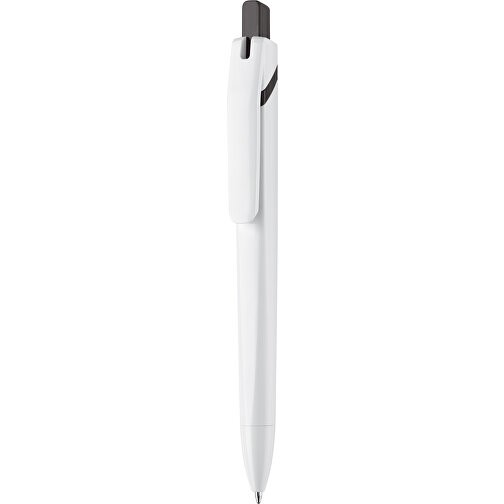 Kugelschreiber SpaceLab , weiß / schwarz, ABS, 14,50cm (Länge), Bild 1