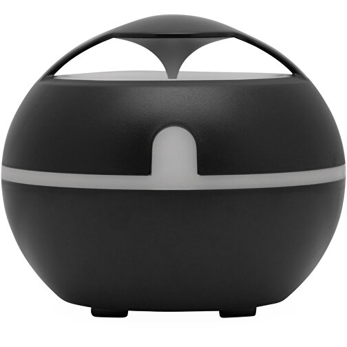 Wireless-Lautsprecher SOUND EGG , schwarz, Kunststoff, 9,30cm x 8,10cm x 8,20cm (Länge x Höhe x Breite), Bild 2