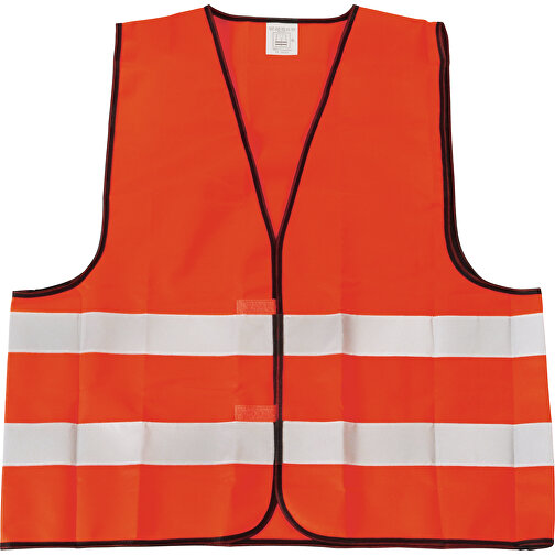 Sicherheits-/Warnweste HERO 2.0 In Signalfarbe , orange, Polyester, 1,00cm (Länge), Bild 1