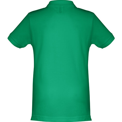 THC ADAM KIDS. Kurzärmeliges Baumwoll-Poloshirt Für Kinder (unisex) , grün, 100% Baumwolle, 6, 51,00cm x 37,00cm (Länge x Breite), Bild 2
