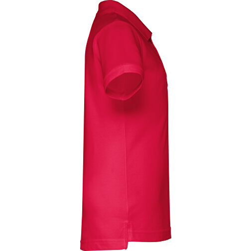 THC ADAM KIDS. Kurzärmeliges Baumwoll-Poloshirt Für Kinder (unisex) , rot, 100% Baumwolle, 10, 59,00cm x 43,00cm (Länge x Breite), Bild 3