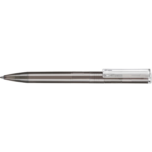 Kugelschreiber LIFT TRANSPARENT P , Ritter-Pen, smoke grey, ABS-Kunststoff, 140,00cm (Länge), Bild 3