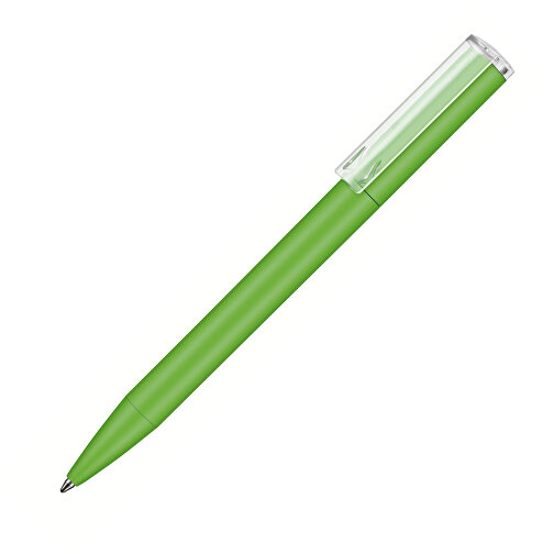 Kugelschreiber LIFT SOFT P , Ritter-Pen, Apfel-grün, ABS-Kunststoff, 140,00cm (Länge), Bild 2