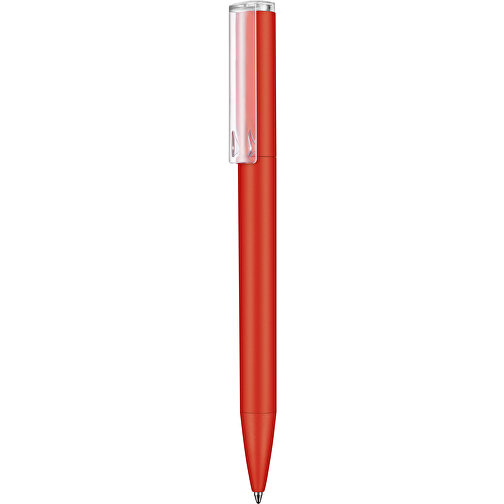 Kugelschreiber LIFT SOFT P , Ritter-Pen, signal-rot, ABS-Kunststoff, 140,00cm (Länge), Bild 1