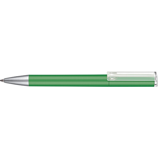 Kugelschreiber LIFT SOFT , Ritter-Pen, minze-grün, ABS-Kunststoff, 140,00cm (Länge), Bild 3