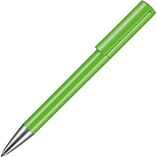 Kugelschreiber LIFT , Ritter-Pen, Apfel-grün, ABS-Kunststoff, 140,00cm (Länge), Bild 2