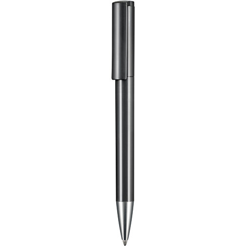 Kugelschreiber LIFT , Ritter-Pen, schwarz, ABS-Kunststoff, 140,00cm (Länge), Bild 1