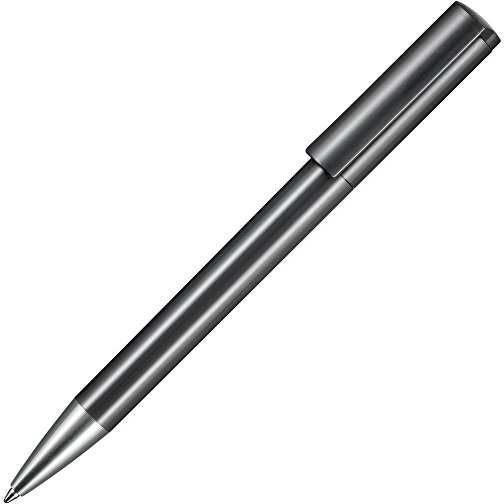Kugelschreiber LIFT , Ritter-Pen, schwarz, ABS-Kunststoff, 140,00cm (Länge), Bild 2