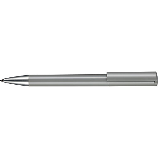 Kugelschreiber LIFT , Ritter-Pen, stein-grau, ABS-Kunststoff, 140,00cm (Länge), Bild 3
