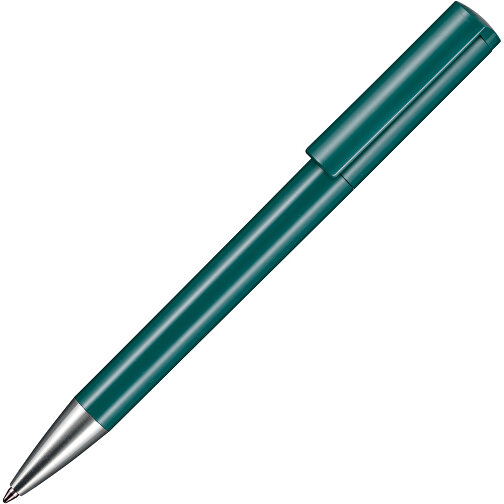 Kugelschreiber LIFT , Ritter-Pen, petrol-türkis, ABS-Kunststoff, 140,00cm (Länge), Bild 2
