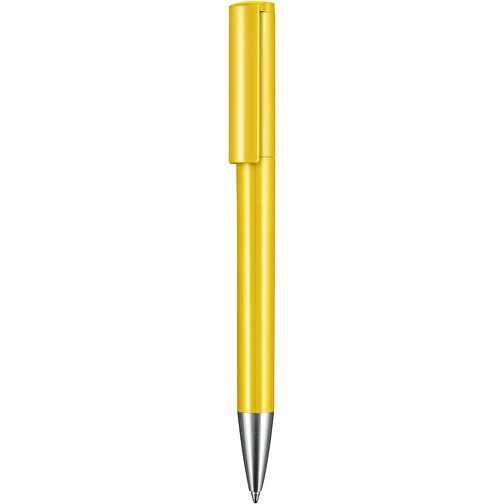 Kugelschreiber LIFT , Ritter-Pen, zitronen-gelb, ABS-Kunststoff, 140,00cm (Länge), Bild 1