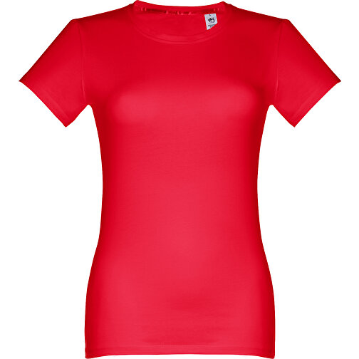 THC ANKARA WOMEN. Damen T-shirt , rot, 100% Baumwolle, S, 62,00cm x 41,00cm (Länge x Breite), Bild 1