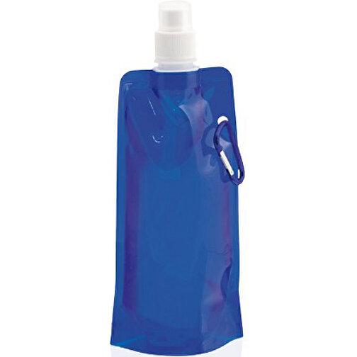Trinkflasche BOXTER , blau, PET, 11,50cm x 3,00cm x 26,50cm (Länge x Höhe x Breite), Bild 1