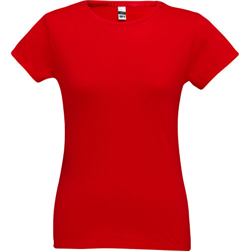 THC SOFIA 3XL. Damen T-shirt , rot, 100% Baumwolle, 3XL, 70,00cm x 56,00cm (Länge x Breite), Bild 1