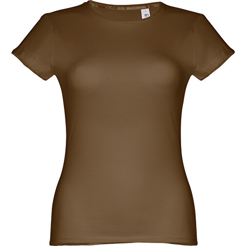 THC SOFIA. Tailliertes Damen-T-Shirt , khaki, 100% Baumwolle, XXL, 68,00cm x 53,00cm (Länge x Breite), Bild 1