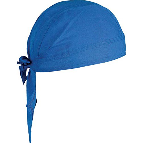 Kopftuch GARFY , blau, Baumwolle/ Polyester, , Bild 1