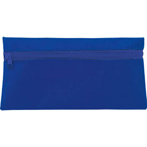 Federmappe TAGE , blau, Polyester 6D, 22,00cm x 11,50cm (Länge x Breite), Bild 1