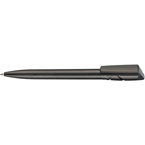 Kugelschreiber TWISTER , Ritter-Pen, schwarz, ABS-Kunststoff, 14,50cm (Länge), Bild 3