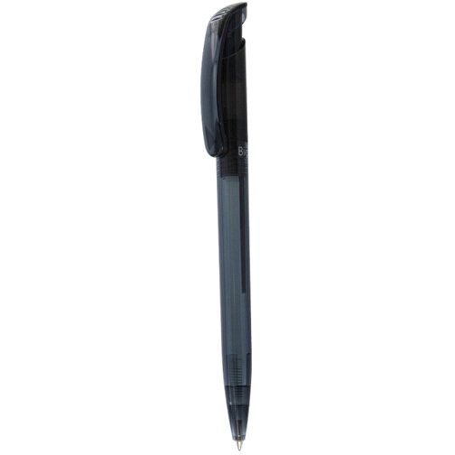 Kugelschreiber BIO-CLEAR , Ritter-Pen, rauchgrau, ABS-Kunststoff, 14,80cm (Länge), Bild 1