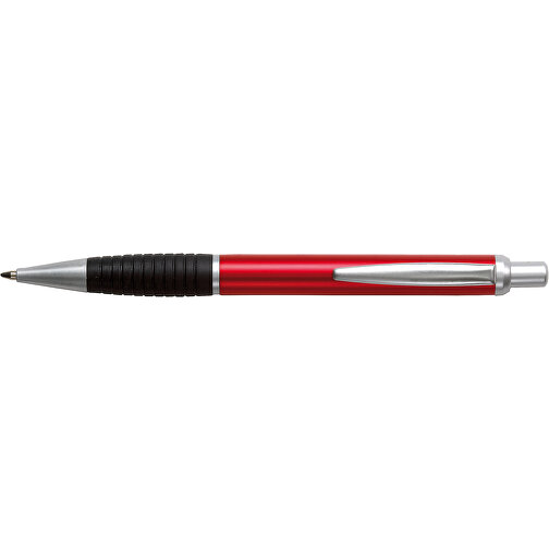 Kugelschreiber VANCOUVER , rot, Aluminium, 13,50cm (Länge), Bild 3