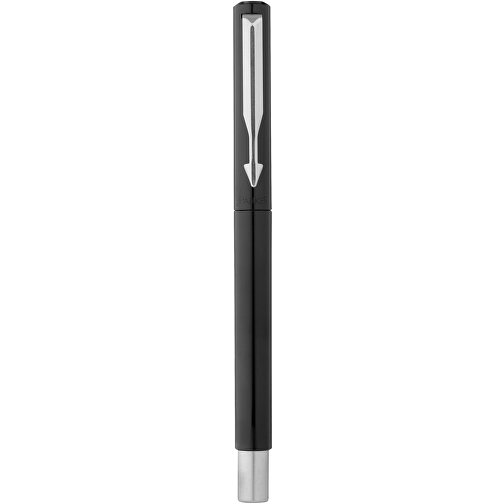 Parker Vector Tintenroller , Parker, schwarz, Kunststoff, Edelstahl, 12,90cm (Länge), Bild 1