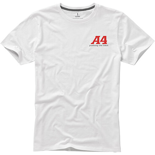 Nanaimo T-Shirt Für Herren , weiß, Single jersey Strick 100% BCI Baumwolle, 160 g/m2, XXXL, , Bild 2