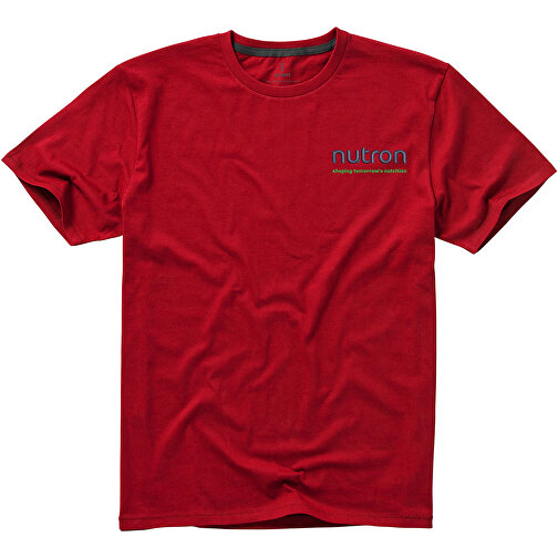 Nanaimo T-Shirt Für Herren , rot, Single jersey Strick 100% BCI Baumwolle, 160 g/m2, XL, , Bild 4