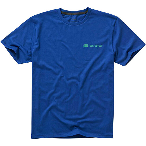 Nanaimo T-Shirt Für Herren , blau, Single jersey Strick 100% BCI Baumwolle, 160 g/m2, S, , Bild 2