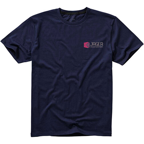 Nanaimo T-Shirt Für Herren , navy, Single jersey Strick 100% BCI Baumwolle, 160 g/m2, L, , Bild 2