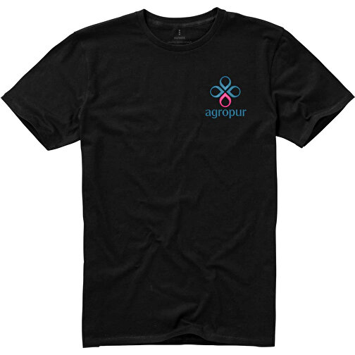 Nanaimo T-Shirt Für Herren , schwarz, Single jersey Strick 100% BCI Baumwolle, 160 g/m2, XL, , Bild 4