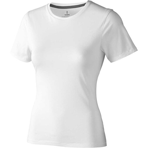 Nanaimo – T-Shirt Für Damen , weiß, Single jersey Strick 100% BCI Baumwolle, 160 g/m2, M, , Bild 1