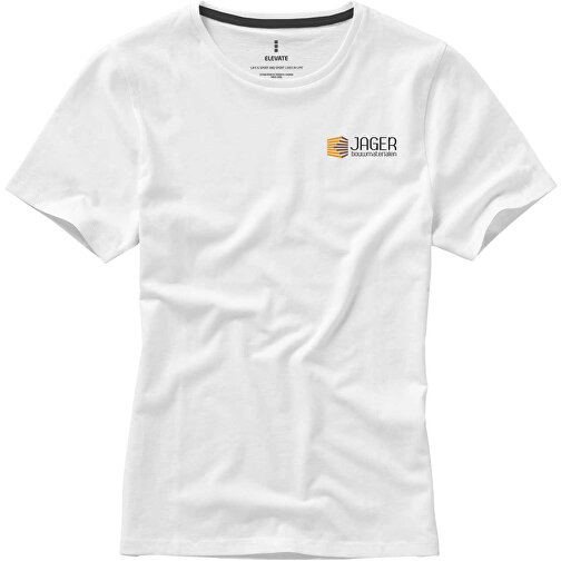 Nanaimo – T-Shirt Für Damen , weiß, Single jersey Strick 100% BCI Baumwolle, 160 g/m2, XL, , Bild 2